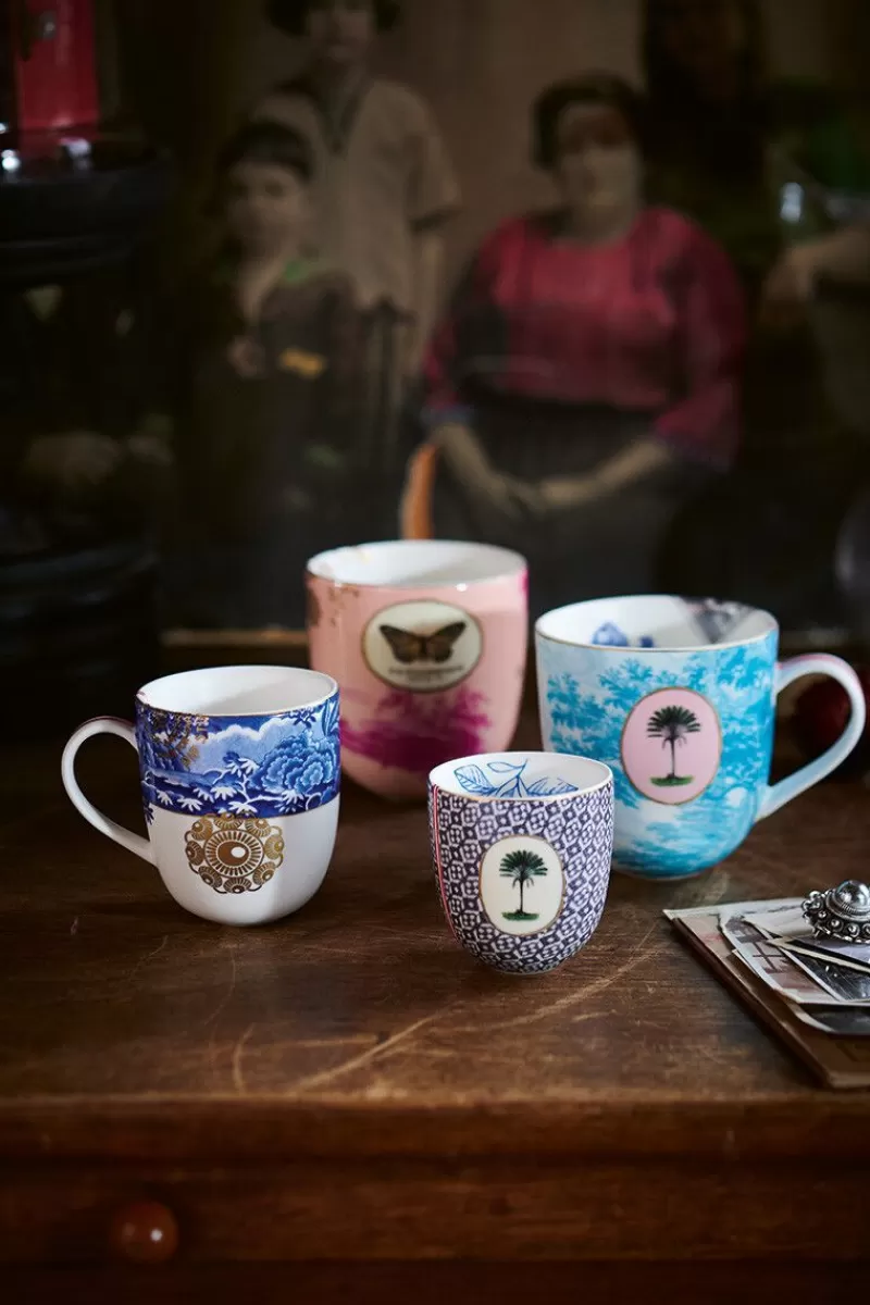 Fashion Pip Studio Heritage Espresso Kopje Tegels Blauw