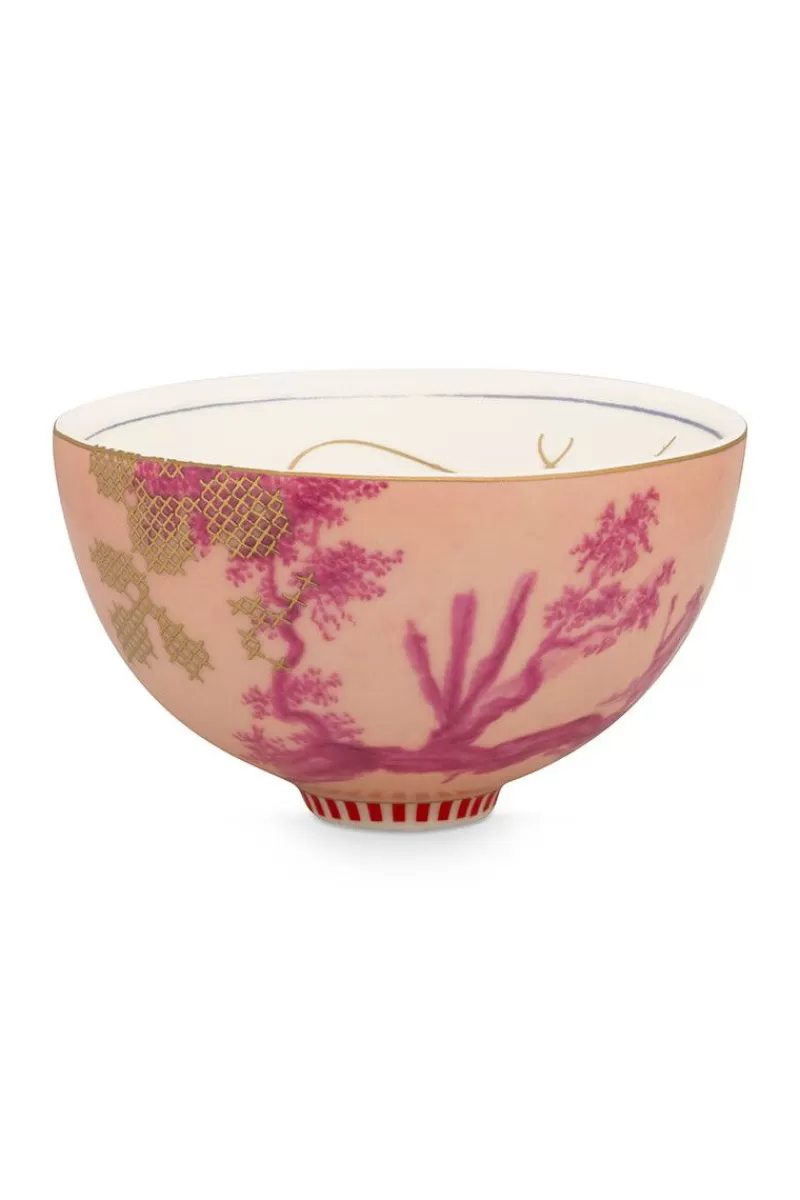 Hot Pip Studio Heritage Kom Geverfd Roze 12 Cm