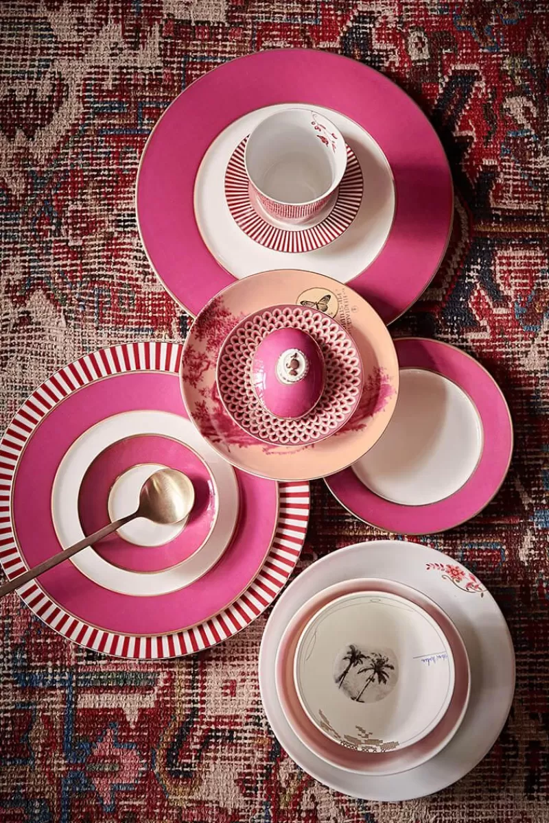 Hot Pip Studio Heritage Kom Geverfd Roze 12 Cm