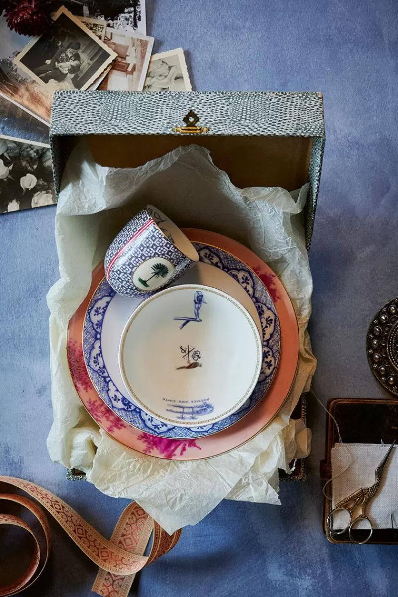 Fashion Pip Studio Heritage Kom Tegels Blauw 11 Cm