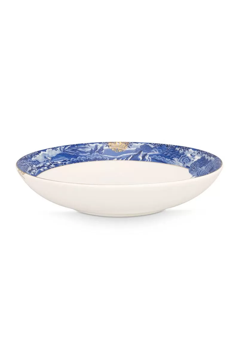 Online Pip Studio Heritage Soepbord Grens Blauw 25.5 Cm