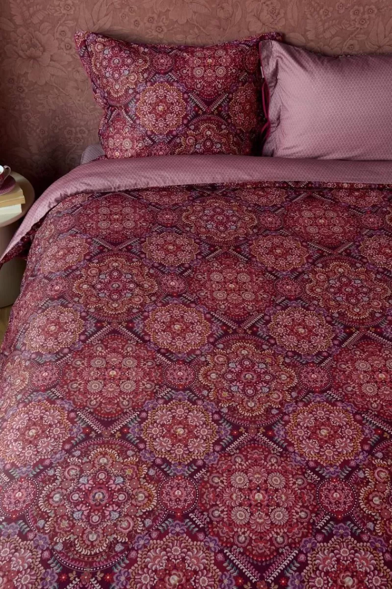 Fashion Pip Studio Kussensloop Il Mosaico Donkerrood